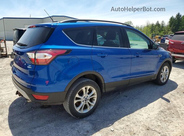 1FMCU9GD0HUC17059 2017 FORD ESCAPE Blue Tył prawy