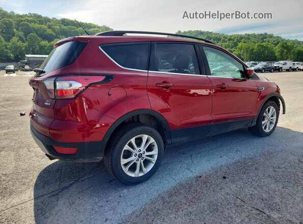 1FMCU9GD0HUD26055 2017 FORD ESCAPE Red Задня права чверть