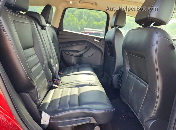 1FMCU9GD0HUD26055 2017 FORD ESCAPE Red Вид задньої частини салону