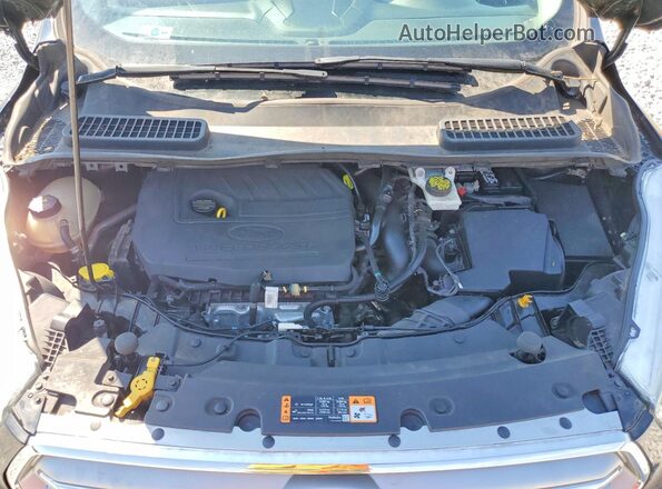 1FMCU9GD0HUE04074 2017 FORD ESCAPE Black Widok komory silnika