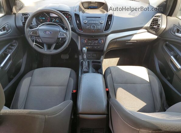 1FMCU9GD0HUE04074 2017 FORD ESCAPE Black Widok deski rozdzielczej