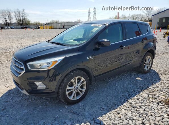1FMCU9GD0HUE04074 2017 FORD ESCAPE Black Przód lewy