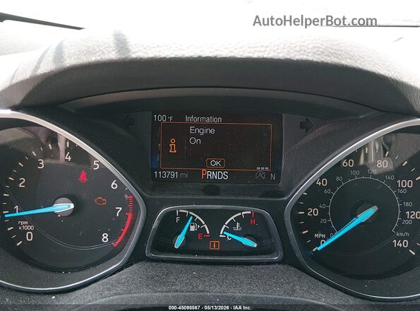 1FMCU9GD0HUE97467 2017 FORD ESCAPE Tan Vista de los asientos traseros