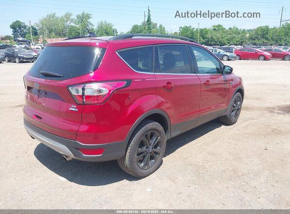 1FMCU9GD0JUB58343 2018 FORD ESCAPE Red Tył prawy
