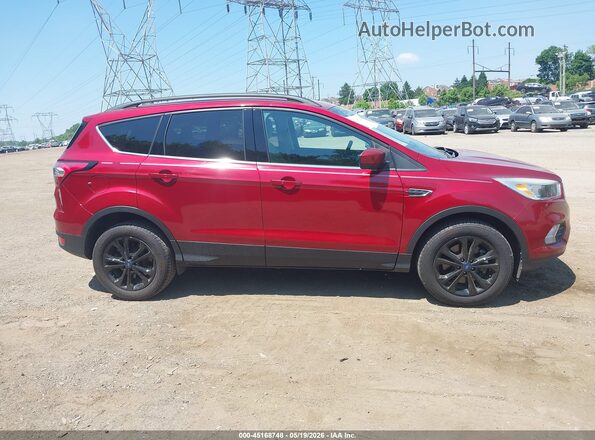 1FMCU9GD0JUB58343 2018 FORD ESCAPE Red Widok wnętrza 360 stopni