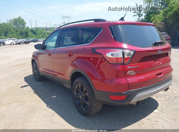 1FMCU9GD0JUB58343 2018 FORD ESCAPE Red Tył lewy