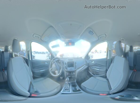 1FMCU9GD0JUC04673 2018 FORD ESCAPE Белый Панорамный вид салона 360°
