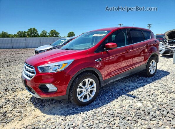 1FMCU9GD0KUA18973 2019 FORD ESCAPE Red Przód lewy