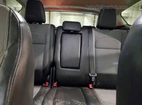 1FMCU9GD0KUA80003 2019 FORD ESCAPE Black უკანა სავარძლების ხედი