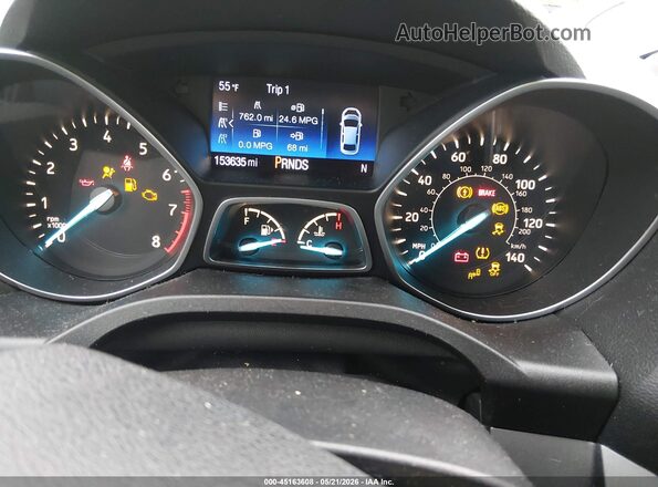 1FMCU9GD1HUA19400 2017 FORD ESCAPE Красный Вид задних сидений