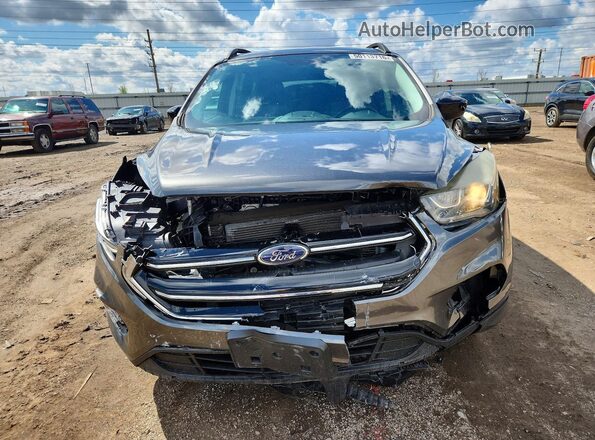 1FMCU9GD1HUB38404 2017 FORD ESCAPE Серый Вид спереди