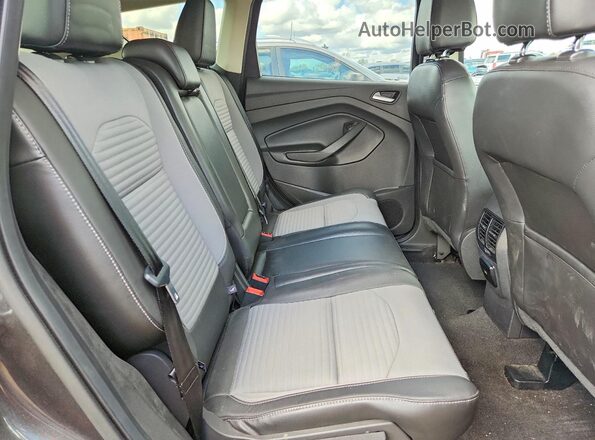 1FMCU9GD1HUB38404 2017 FORD ESCAPE Серый Вид задних сидений