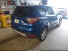 2017 Ford Escape Se Синий vin: 1FMCU9GD1HUB61939