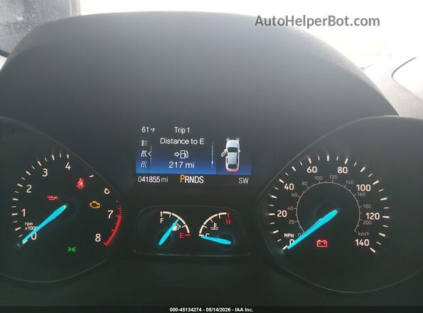 1FMCU9GD1HUB61939 2017 FORD ESCAPE Синий Вид задних сидений