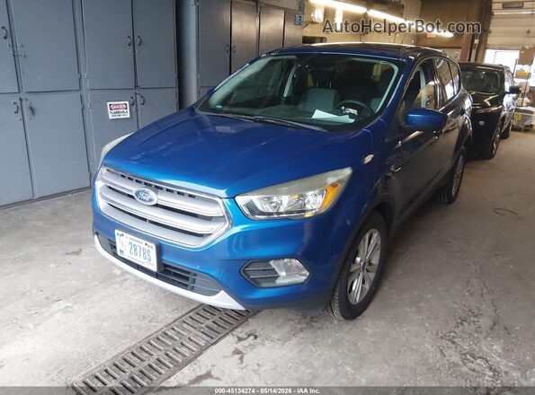 1FMCU9GD1HUB61939 2017 FORD ESCAPE Синий Передняя левая четверть