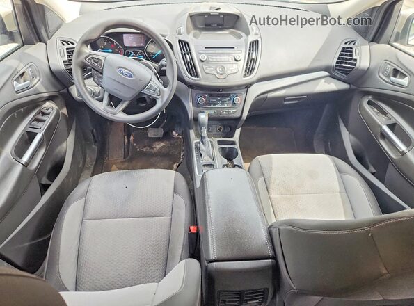 1FMCU9GD1HUC98511 2017 FORD ESCAPE Tan Widok deski rozdzielczej