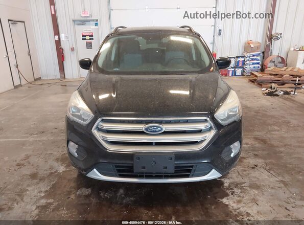 1FMCU9GD1HUE40761 2017 FORD ESCAPE Black Vista del cuadro de instrumentos