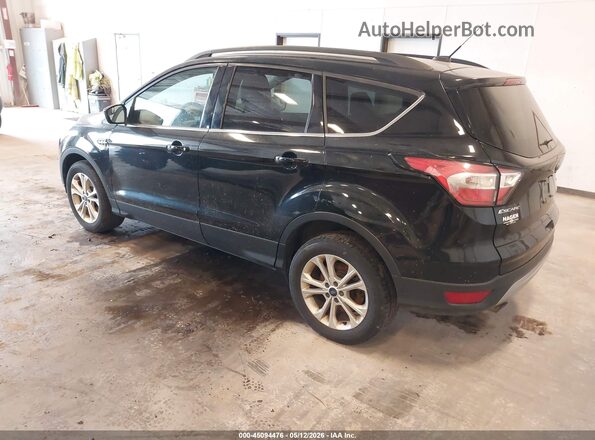 1FMCU9GD1HUE40761 2017 FORD ESCAPE Black Trasero izquierdo