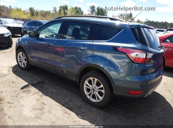 1FMCU9GD1JUB75779 2018 FORD ESCAPE Blue Rear left