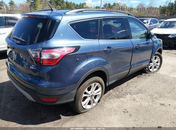 1FMCU9GD1JUB75779 2018 FORD ESCAPE Blue Rear right