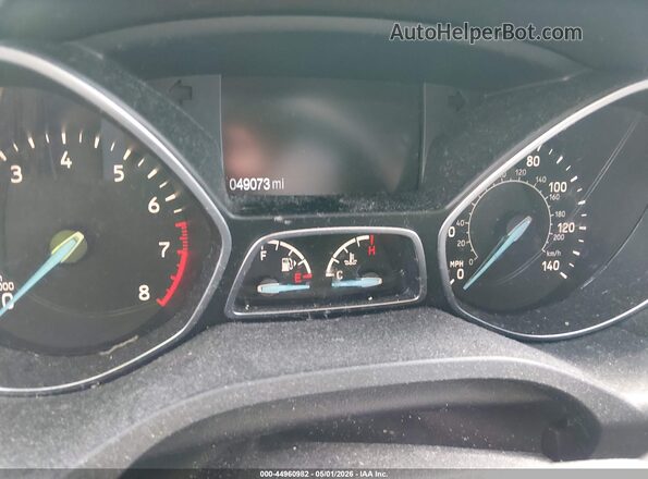 1FMCU9GD1JUB75779 2018 FORD ESCAPE Blue Rear seats view