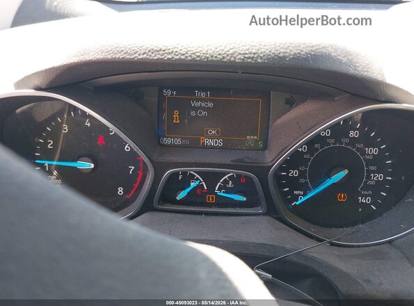 1FMCU9GD1JUB75975 2018 FORD ESCAPE Blue Widok tylnych siedzeń