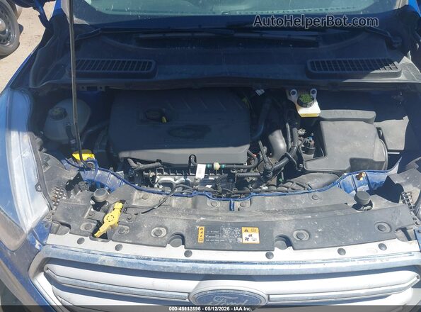 1FMCU9GD1JUC38847 2018 FORD ESCAPE Blue Vista trasera
