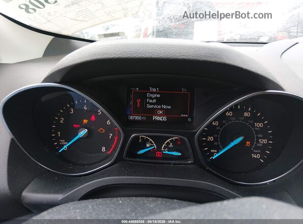 1FMCU9GD1JUD27222 2018 FORD ESCAPE Серый Вид задних сидений