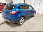 2018 Ford Escape Se Синий vin: 1FMCU9GD1JUD31173