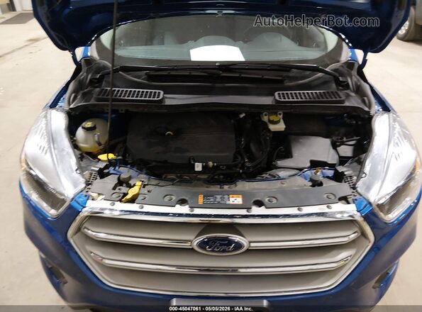 1FMCU9GD1JUD31173 2018 FORD ESCAPE Синий Вид сзади