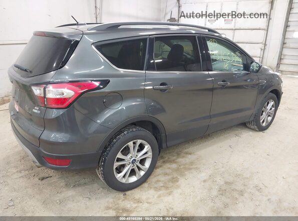 1FMCU9GD1JUD56168 2018 FORD ESCAPE Серый Задняя правая четверть
