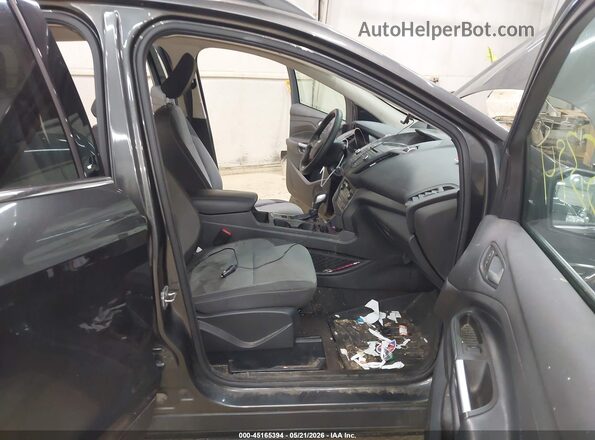 1FMCU9GD1JUD56168 2018 FORD ESCAPE Серый Вид салона спереди
