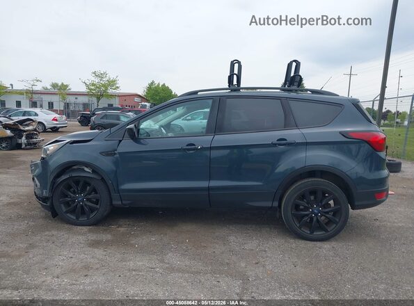 1FMCU9GD1KUC00374 2019 FORD ESCAPE Синий Панорамный вид салона 360°
