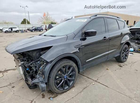 1FMCU9GD1KUC06000 2019 FORD ESCAPE Black Przód lewy