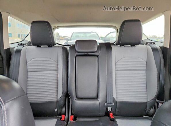 1FMCU9GD1KUC06000 2019 FORD ESCAPE Black Widok tylnych siedzeń