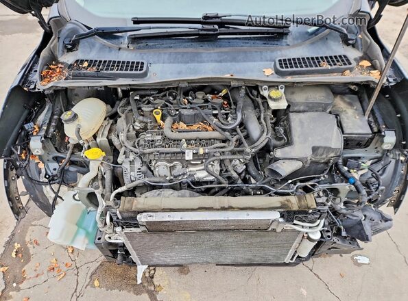 1FMCU9GD1KUC06000 2019 FORD ESCAPE Black Widok komory silnika