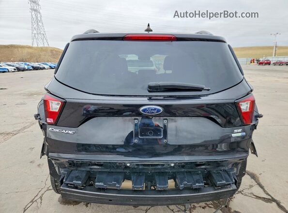 1FMCU9GD1KUC06000 2019 FORD ESCAPE Black Widok z tyłu