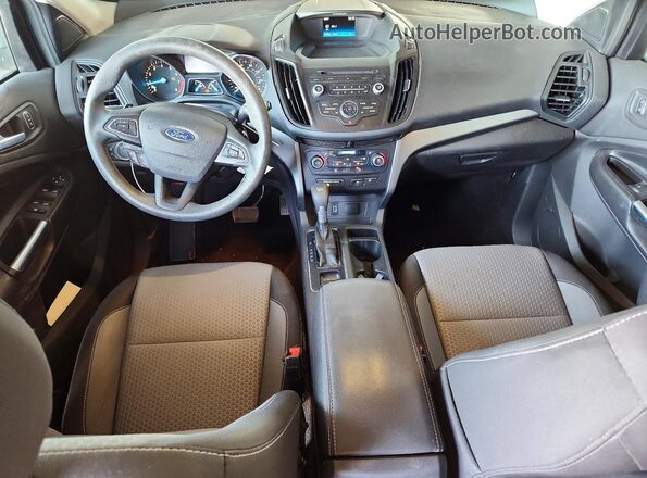 1FMCU9GD2HUB03449 2017 FORD ESCAPE White Vista del salpicadero
