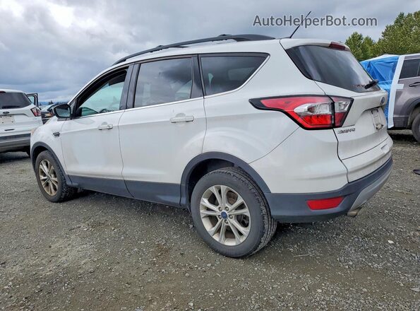 1FMCU9GD2HUE75275 2017 FORD ESCAPE White Trasero izquierdo