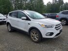 2017 Ford Escape Se White vin: 1FMCU9GD2HUE75275