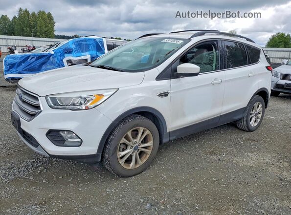 1FMCU9GD2HUE75275 2017 FORD ESCAPE White Vista tres cuartos delantera izquierda