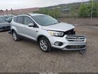 2018 Ford Escape Se Silver vin: 1FMCU9GD2JUA29214