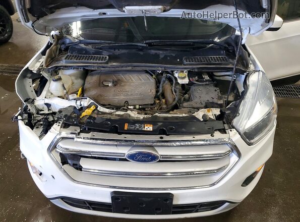 1FMCU9GD2JUC11074 2018 FORD ESCAPE White Vista interior trasera