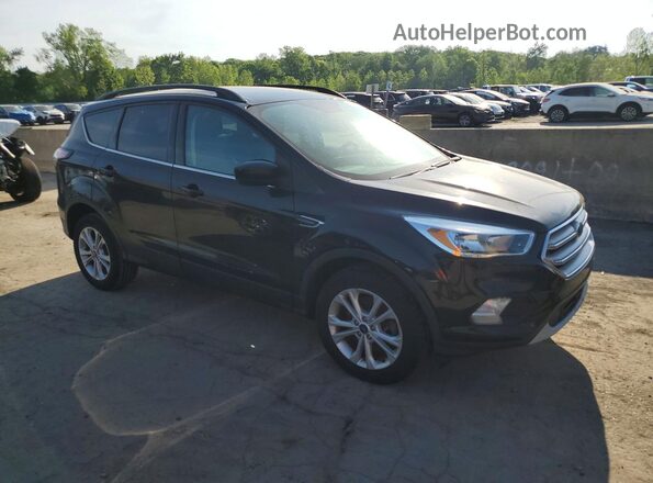 1FMCU9GD2JUC84218 2018 FORD ESCAPE Black Przód prawy