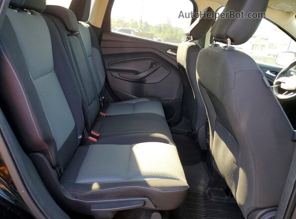 1FMCU9GD2JUC84218 2018 FORD ESCAPE Black Widok wnętrza z tyłu