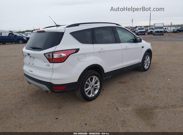 1FMCU9GD2JUD08744 2018 FORD ESCAPE White Tył prawy