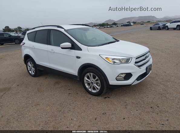 1FMCU9GD2JUD08744 2018 FORD ESCAPE White Przód prawy