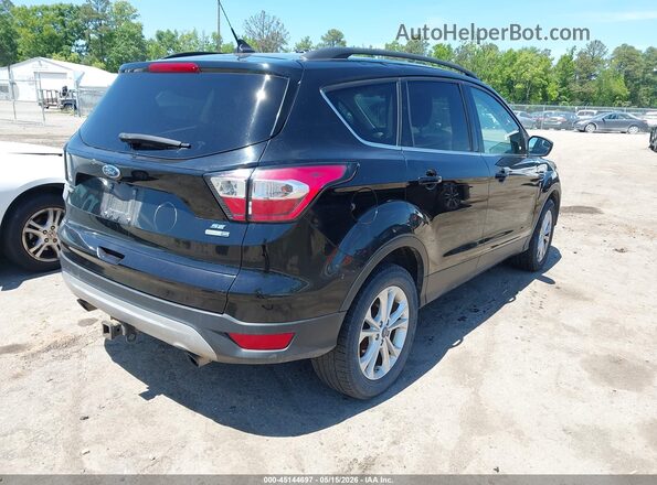 1FMCU9GD2JUD15225 2018 FORD ESCAPE Black უკანა მარჯვენა