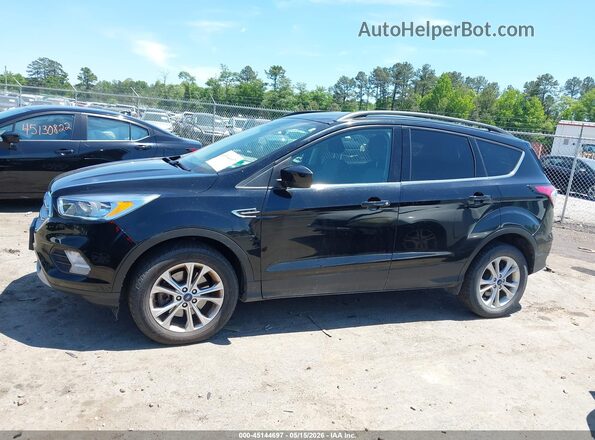 1FMCU9GD2JUD15225 2018 FORD ESCAPE Black სალონის 360-გრადუსიანი ხედი