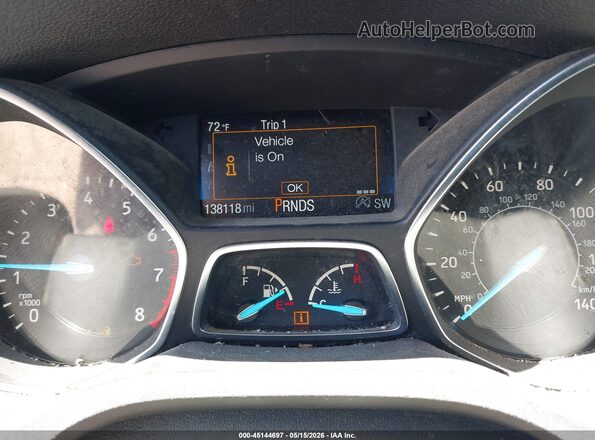 1FMCU9GD2JUD15225 2018 FORD ESCAPE Black უკანა სავარძლების ხედი